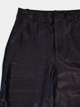 Frame Leather High-Waisted Trousers