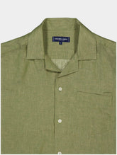Frescobol Carioca Cuban Collar Linen Shirt