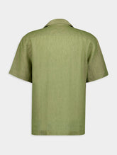 Frescobol Carioca Cuban Collar Linen Shirt