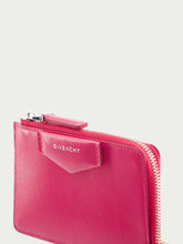Givenchy Antigona Zipped Leather Card Holder