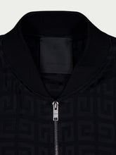 Givenchy Cropped Bomber Jacket In 4G Jacquard