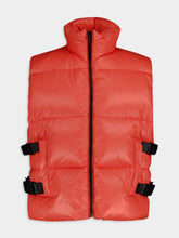 Givenchy Double 4G Buckles Sleeveless Puffer Jacket