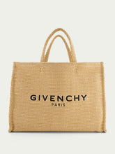 Givenchy Large G-Tote Raffia Bag