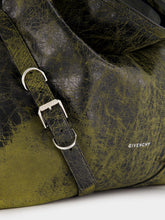 Givenchy Large Voyou Black And Yellow Leather Bag
