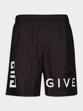 Givenchy Logo-Print Swim Shorts