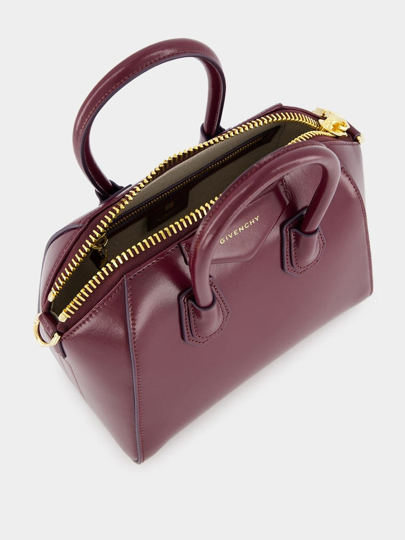 Givenchy antigona hotsell mini burgundy