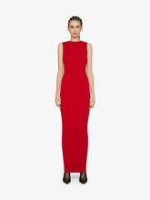 Givenchy Open-Back Ribbed-Knit Dress