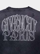 Givenchy Overlapped Cotton T-Shirt With GIVENCHY Flames Print