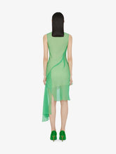 Givenchy Silk Dress With Ruffles On The Side