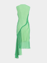 Givenchy Silk Dress With Ruffles On The Side