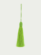 Glorinha Paranaguá Sage Green Tassel Pendant