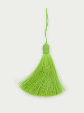 Glorinha Paranaguá Sage Green Tassel Pendant