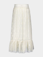 Gucci Broderie Anglaise Maxi Skirt