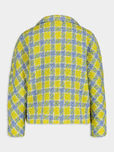 Gucci Check-Pattern Tweed Jacket