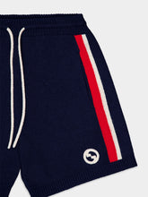 Gucci Cotton Short With Stripes