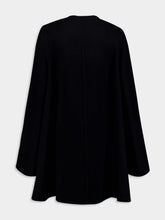 Gucci Diagonal G Knit Wool-Silk Tweed Coat