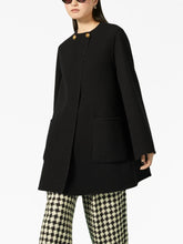 Gucci Diagonal G Knit Wool-Silk Tweed Coat