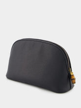 Gucci Double G-Plaque Leather Make-Up Bag