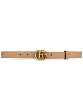 Gucci Double G thin belt