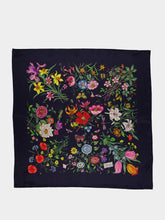 Gucci Flora Print Silk Carré