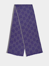 Gucci GG Cotton Silk Stole