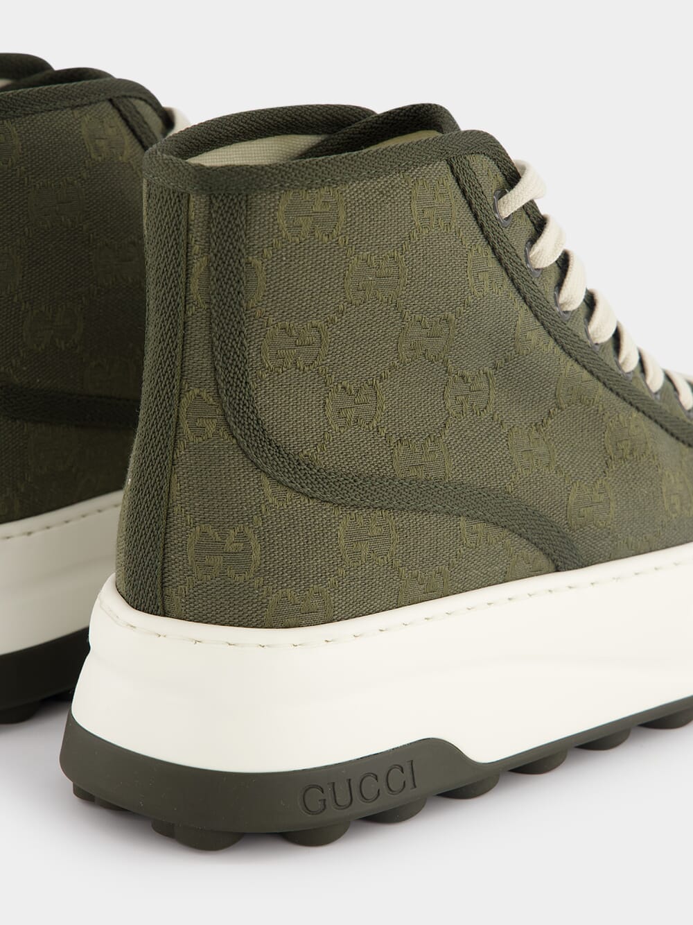 GucciGG High Top Sneakers at Fashion Clinic