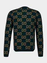 Gucci GG Intarsia-Knit Wool Jumper