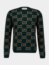 Gucci GG Intarsia-Knit Wool Jumper