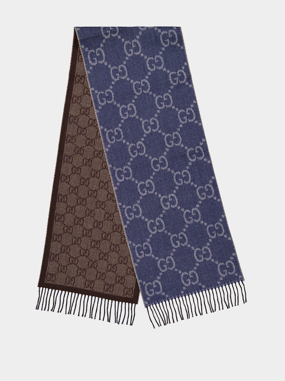 Gucci GG jacquard knitted scarf – Lady Clara Gucci GG Jacquard Knitted Scarf main image 2