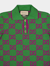 Gucci GG Monogram-Jacquard Polo Dress