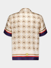 Gucci Graphic-Print Silk Shirt