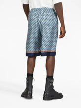Gucci Geometric Square G Silk Shorts