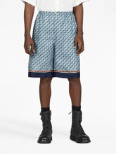 Gucci Geometric Square G Silk Shorts