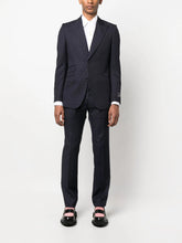 Gucci GG Monogram Navy Single-Breasted Suit