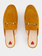 Gucci Suede Princetown Flat Slides