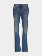 Gucci Horsebit Firenze Leather Label Jeans