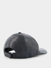 Gucci Interlocking G-Logo Leather Cap