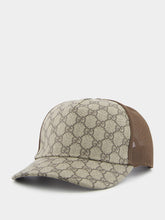 Gucci Interlocking G-Logo Mesh-Panels Cap