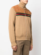 Gucci Knitted bomber jacket