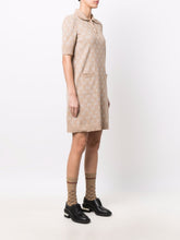 Gucci Lamé GG polo dress