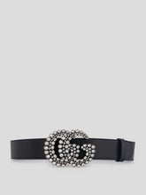 Gucci Leather Belt With Double G Buckle