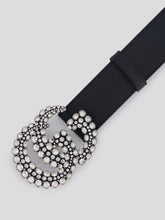 Gucci Leather Belt With Double G Buckle