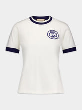 Gucci Logo-Embroidered Cotton T-Shirt