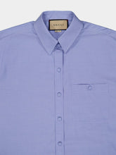 Gucci Logo-Patch Detachable-Sleeve Shirt