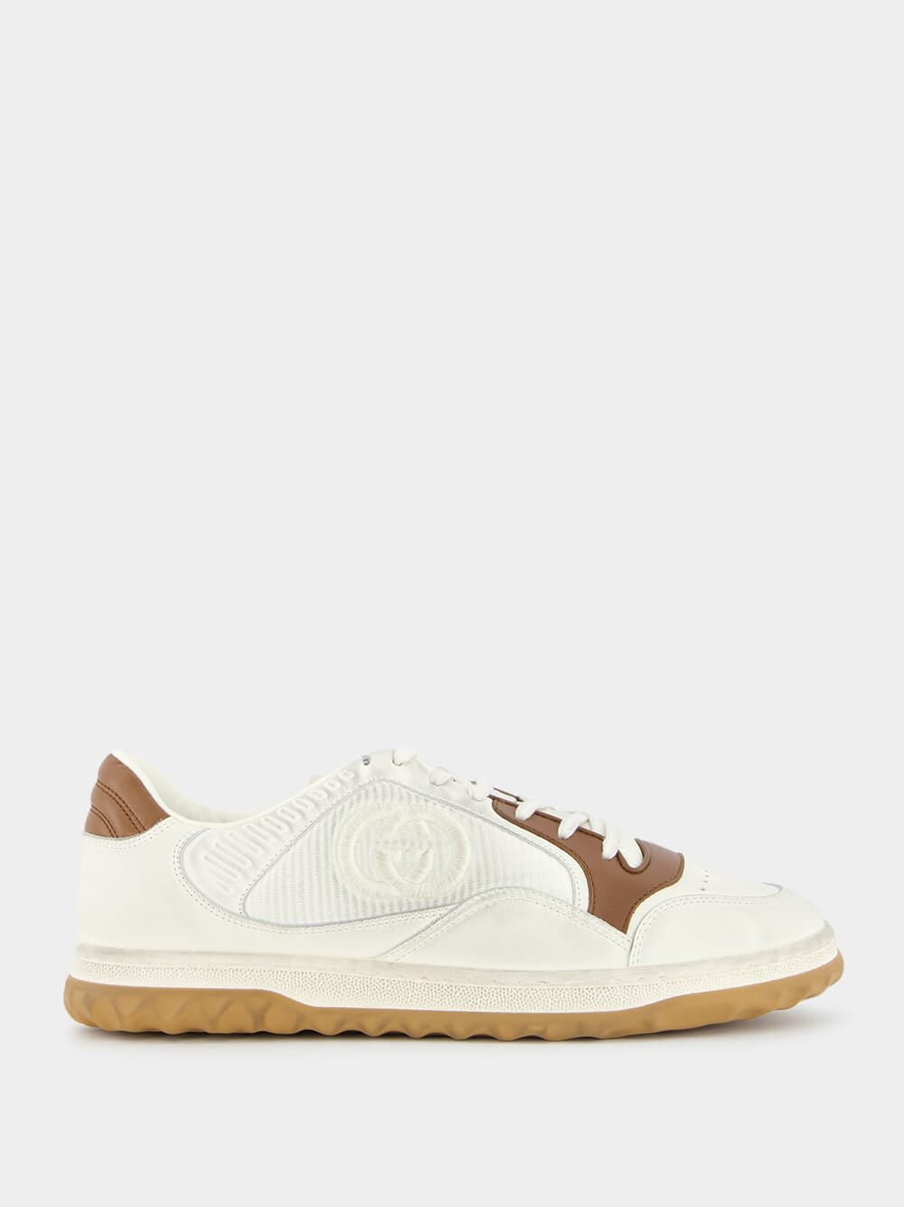 Gucci Mac80 Sneakers White, Brown | Fashion Clinic display picture 2