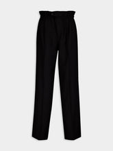 Gucci Paperbag-Waist Wool Trousers