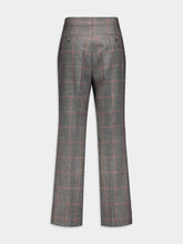 Gucci Plaid Wool Trousers