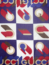 Gucci Retro Geometric Cotton Voile Carré