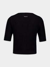 Gucci Short-Sleeve Cashmere Cardigan