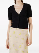 Gucci Short-Sleeve Cashmere Cardigan